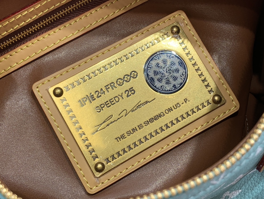 最高級ルイヴィトンスーパーコピー ルイヴィトン ハンドバッグ コピー スピーディ P9 バンドリエール 25 ヴェール M11561 カーフレザー ゴールド金具 - 画像 (2)