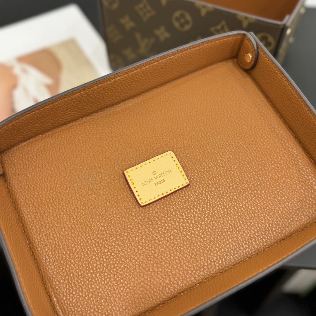 ルイヴィトン ボックス 新作 Louis Vuitton カードボード ボックス ダークブラウン GI0938 モノグラム・キャンバス 202406537 - 画像 (2)