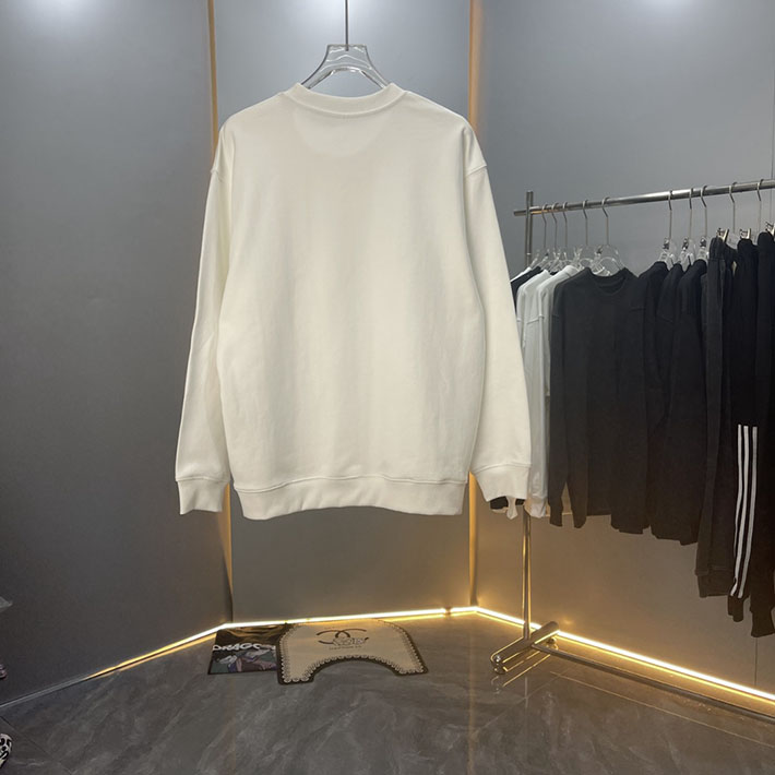 最高級モンクレールスーパーコピー モンクレールスウェットシャツコピー MONCLER 服 スウェットシャツ 2024秋冬新作 ホワイト 202409003 コットン 100% - 画像 (7)