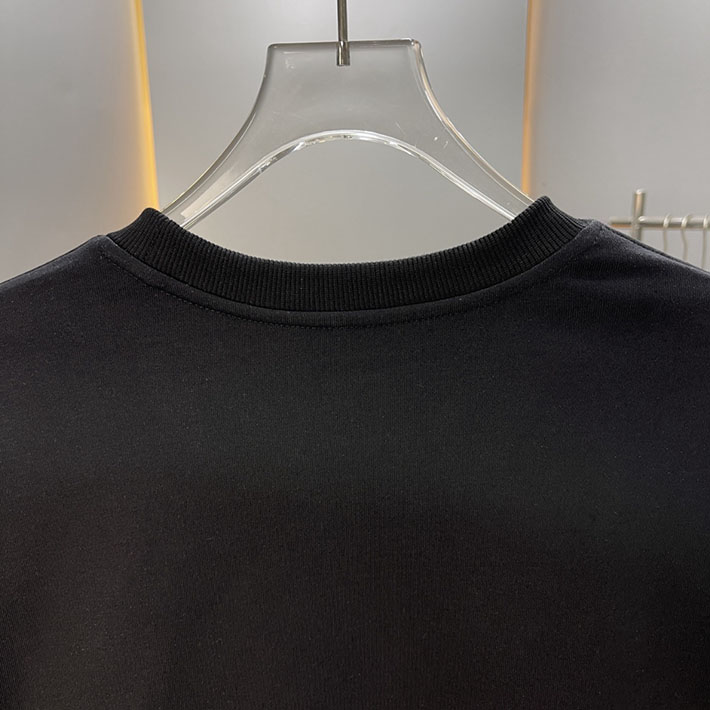 最高級モンクレールスーパーコピー モンクレールスウェットシャツコピー MONCLER 服 スウェットシャツ 2024秋冬新作 ブラック 202409004 コットン 100% - 画像 (3)
