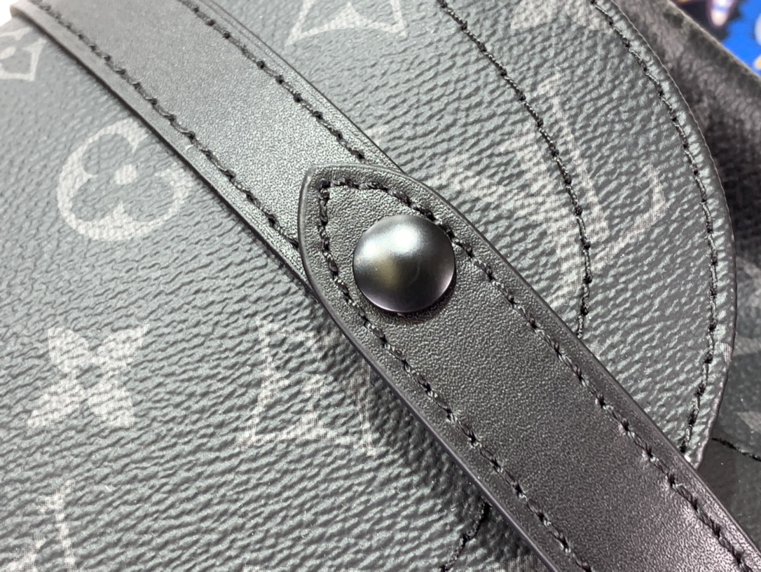 ルイヴィトン リュック 新作 Louis Vuitton クリストファー PM ブラック M43735 モノグラム・エクリプス シルバー金具 - 画像 (4)