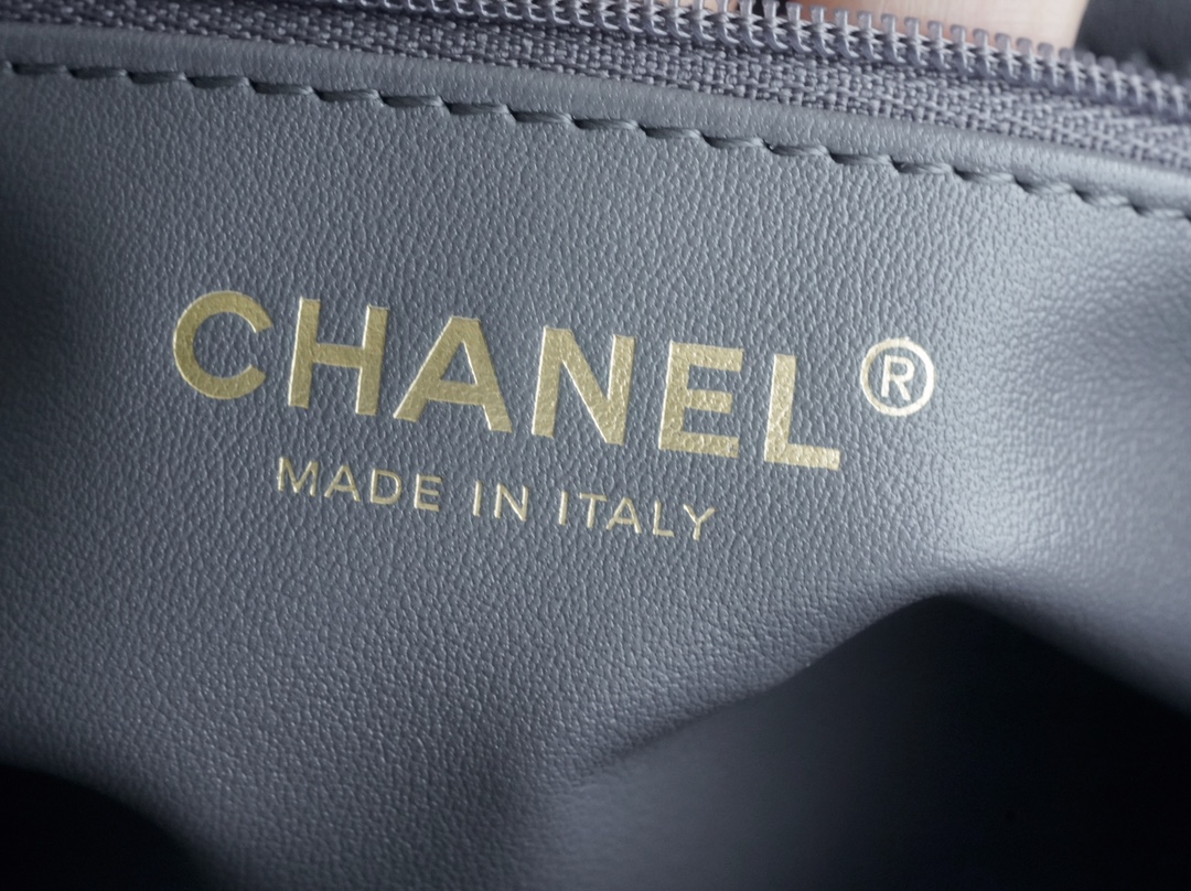最高級シャネルスーパーコピー シャネルバッグコピー CHANEL ミニ ショッピング バッグ グレー AS4416 B14296 NR652 カーフスキン ゴールド金具 - 画像 (3)