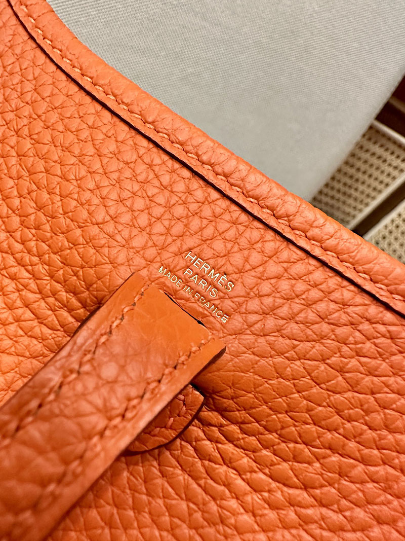 最高級エルメススーパーコピー エヴリンTPMコピー エヴリン 16 TPM フュー トリヨンクレマンス ゴールド金具 - 画像 (2)