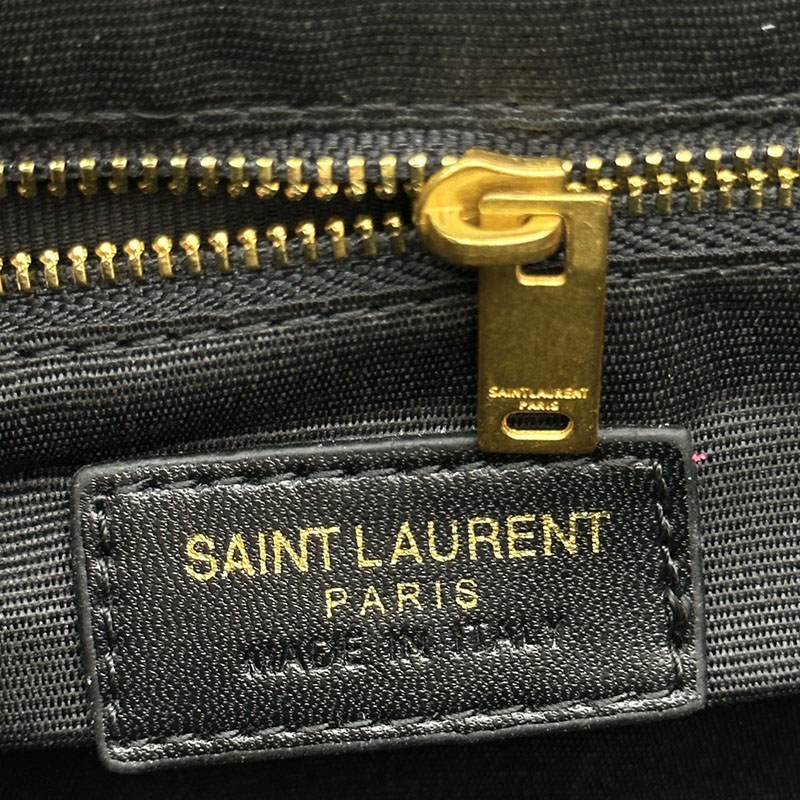 N品 YSL サンローラン エンヴェロップ ミディアム オフホワイト 600185BOW919207 カーフスキンレザー ゴールド金具 激安優良店 - 画像 (2)