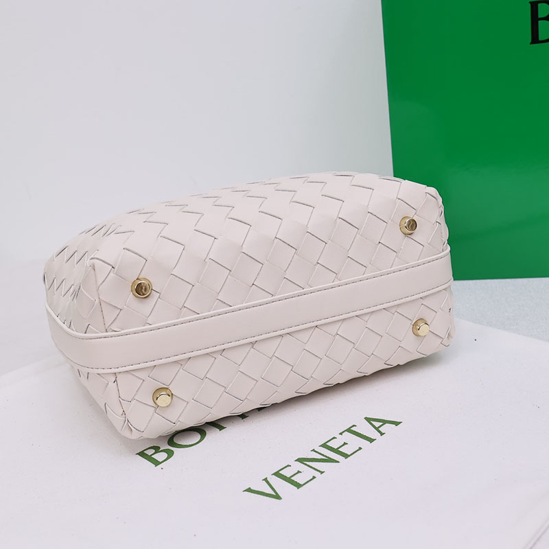 N品 Bottega Veneta ボッテガ・ヴェネタ ミニ ウォレス ホワイト 754443V3IV19009 カーフ ゴールド金具 激安優良店 - 画像 (5)