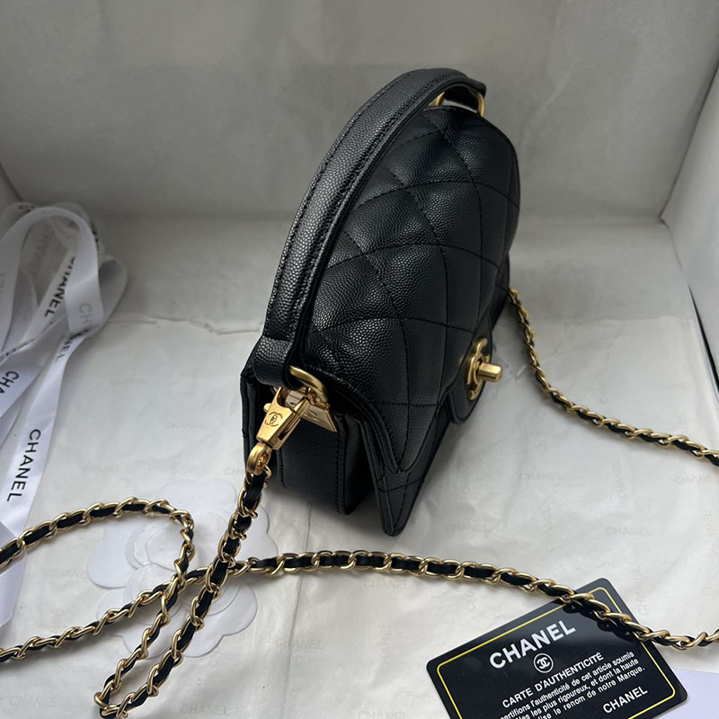 最高級シャネルスーパーコピー シャネルバッグコピー CHANEL ショルダーバッグ ミニ 2025 新作 黒 (ブラック) 1212 キャビアスキン ゴールド金具 2411013 - 画像 (9)