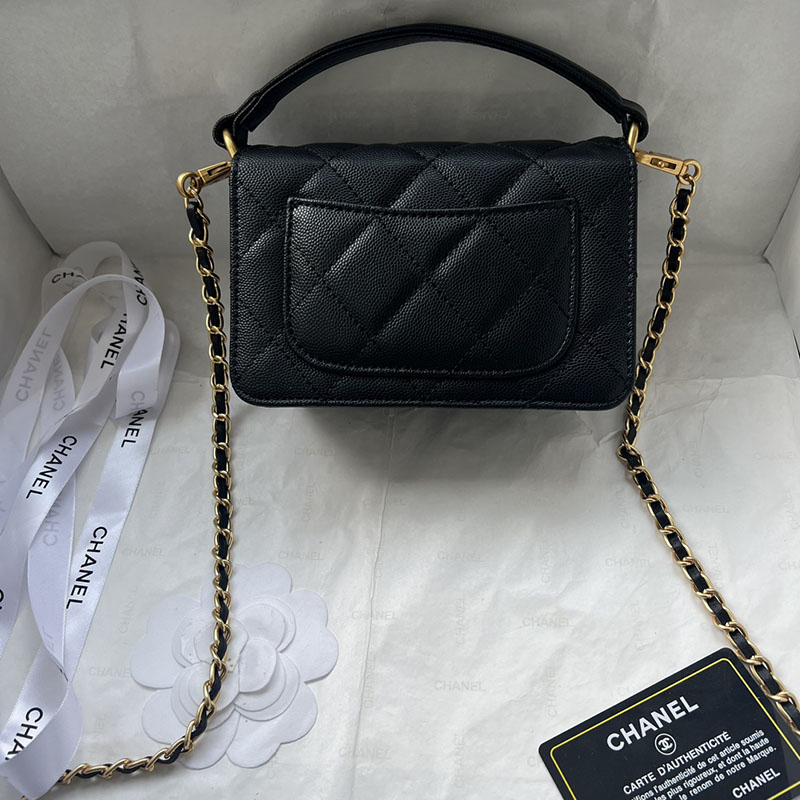 最高級シャネルスーパーコピー シャネルバッグコピー CHANEL ショルダーバッグ ミニ 2025 新作 黒 (ブラック) 1212 キャビアスキン ゴールド金具 2411013 - 画像 (5)