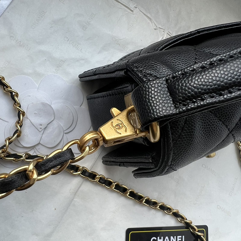 最高級シャネルスーパーコピー シャネルバッグコピー CHANEL ショルダーバッグ ミニ 2025 新作 黒 (ブラック) 1212 キャビアスキン ゴールド金具 2411013 - 画像 (4)