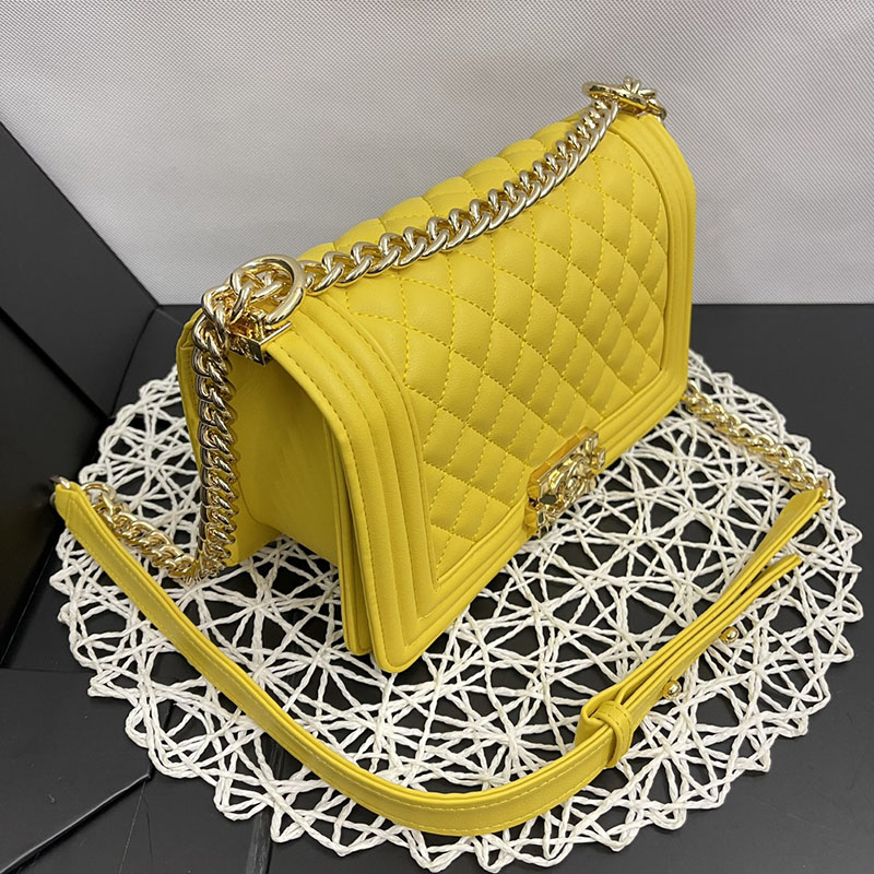 最高級シャネルスーパーコピー シャネルバッグコピー ボーイシャネル25 チェーンショルダーバッグ イエロー A67086 ラムスキン ゴールド金具 2411159 - 画像 (7)
