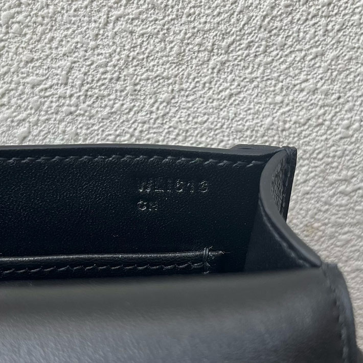 エルメスバッグ 人気 HERMES エルメス ヴェルーミニ 黒 ブラック シェブルミゾル シルバー金具 2025定価 2513296 - 画像 (4)
