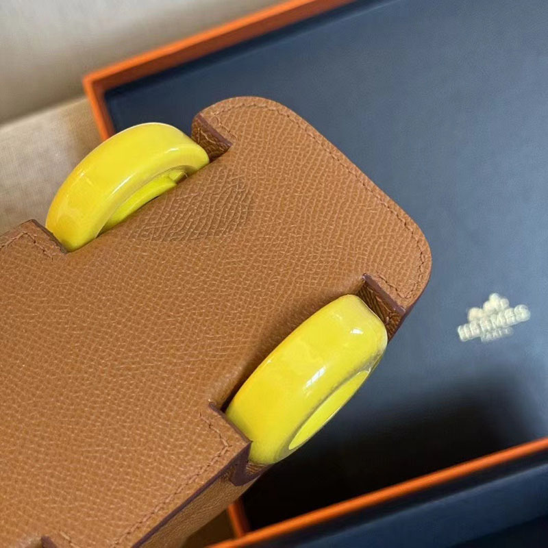 エルメス ボリードオンホイールズ ミニ ゴールド Bolide on Wheels Bag Mini ヴォーエプソン シルバー金具 2025定価 2513459 - 画像 (4)