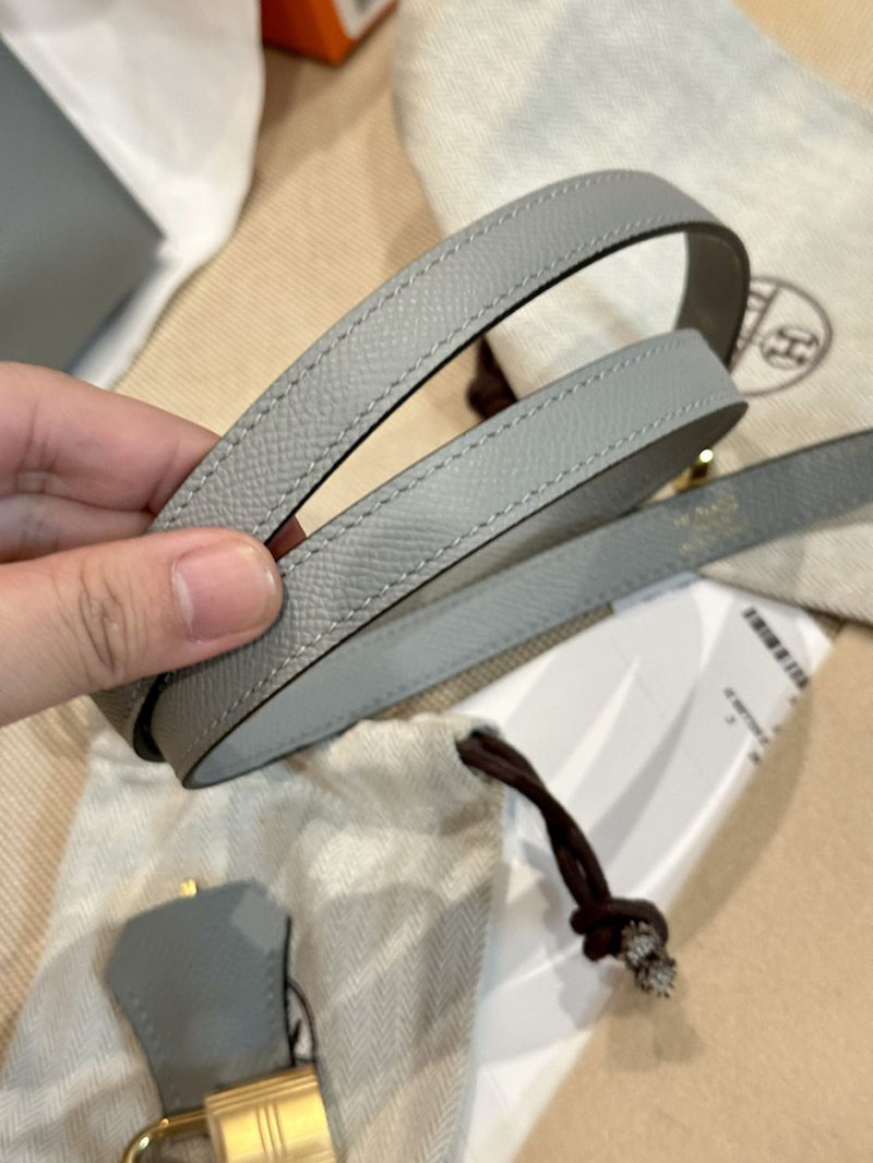 エルメス HERMES ケリー25 外縫い グリムエット ヴォーエプソン ゴールド金具 2412867 エルメスケリー風バッグ - 画像 (8)