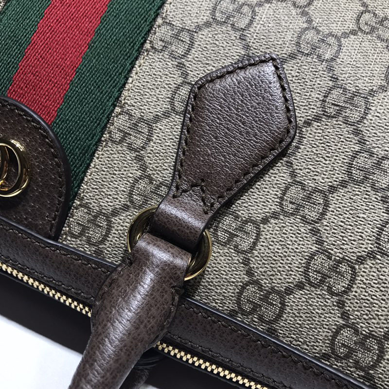 グッチ バッグ 新作 GUCCI オフィディア GGスプリーム 2WAYハンドバッグ 524532 K05NB 8745 ベージュ/ブラウン 海外 旅行 機内 持ち込み バッグ おすすめ - 画像 (4)