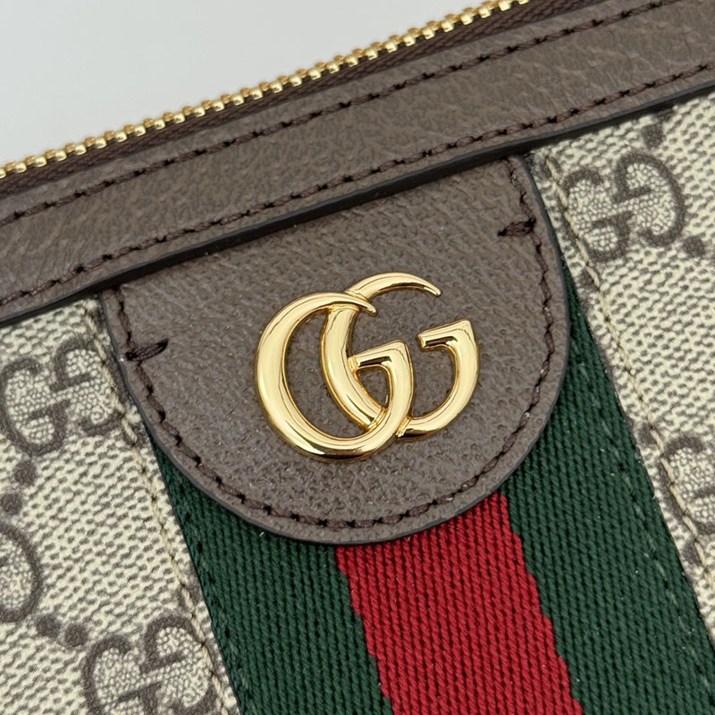 グッチ バッグ 新作 GUCCI レディース オフィディア ミディアム トップハンドルバッグ 795258 96IWG 8745 ベージュ/ブラウン 海外 旅行 機内 持ち込み バッグ おすすめ - 画像 (5)