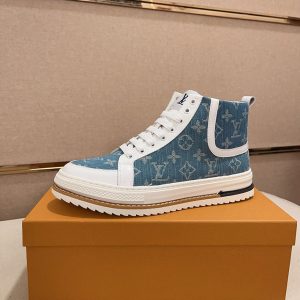 ルイヴィトン スニーカー デニム