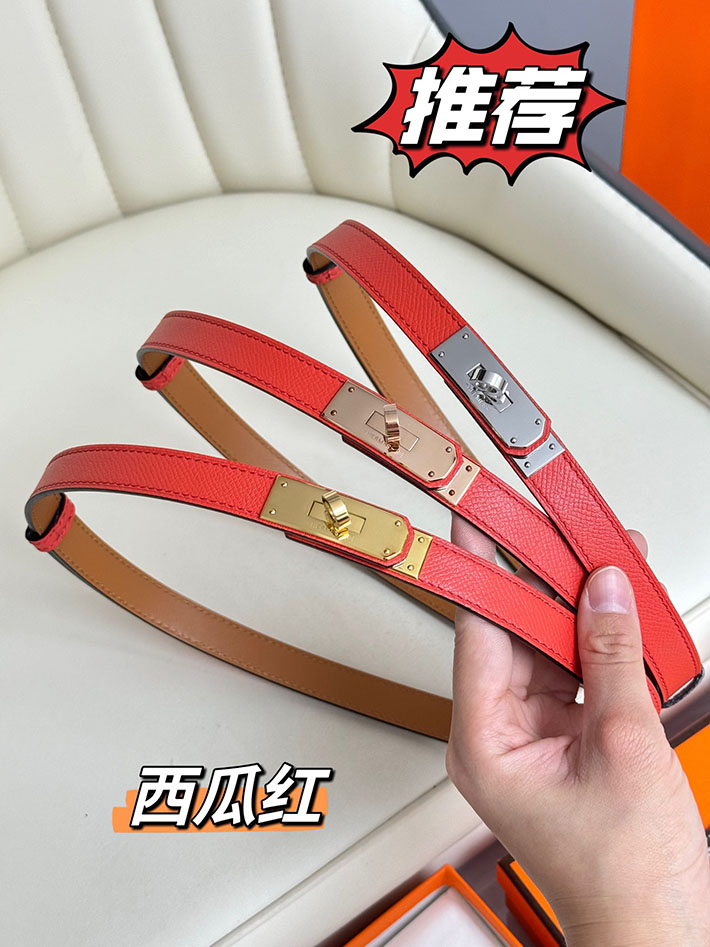 最高級エルメススーパーコピー エルメスベルトコピー 18mm レディースベルト ルージュカザック 2517393 ゴールド金具 レディース エルメスベルト - 画像 (3)