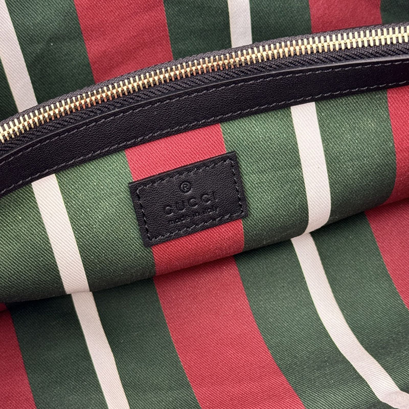グッチ バッグ 未使用品 GUCCI GGエンブレム スモール トートバッグ 815214 FAD6L 9741 ベージュ/ブラック 芸能人 トートバッグ レディース - 画像 (2)