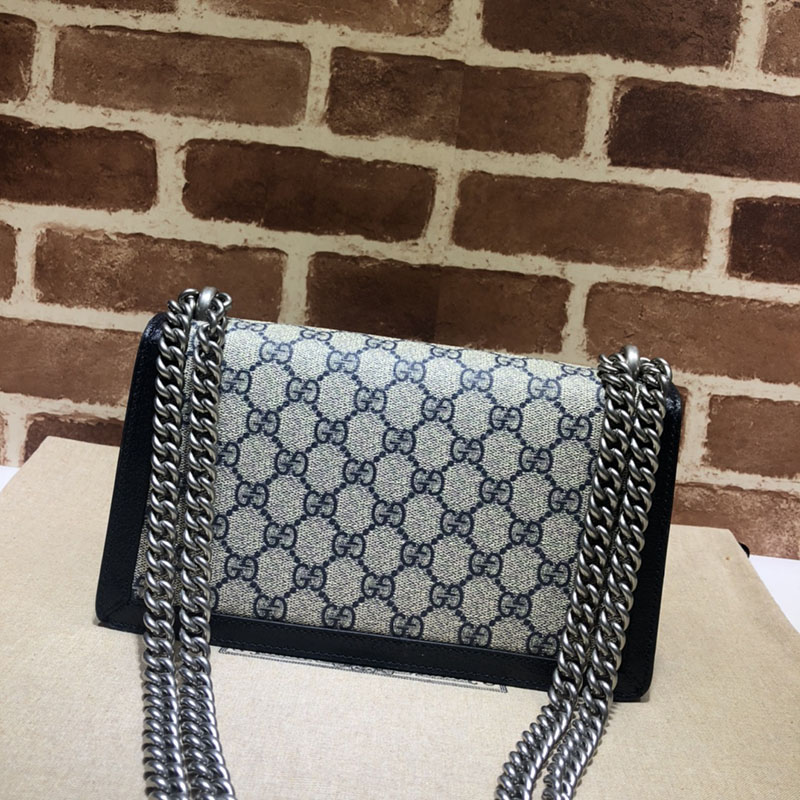 グッチ バッグ 未使用品 GUCCI ディオニュソス スモール ショルダーバッグ 499623 92TJN 4076 ベージュ&ブルー レディース ハイブランド バッグ - 画像 (6)
