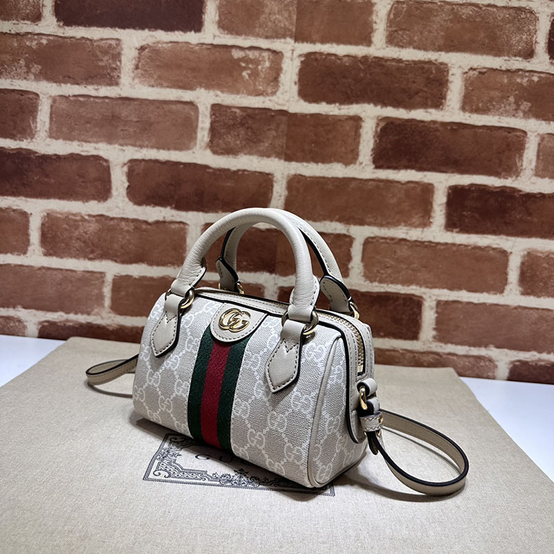 グッチ バッグ 未使用品 GUCCI オフィディア スーパーミニバッグ 781490 UULAG 9643 ベージュ ミニボストンバッグ レディース 人気 - 画像 (8)
