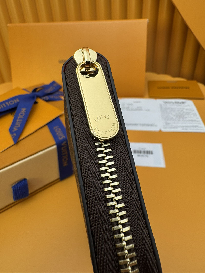 lv 財布 ルイヴィトン ジッピー・コイン パース N63070 RFID ダミエ ブラウン ヴィトン小銭入れランキング - 画像 (5)