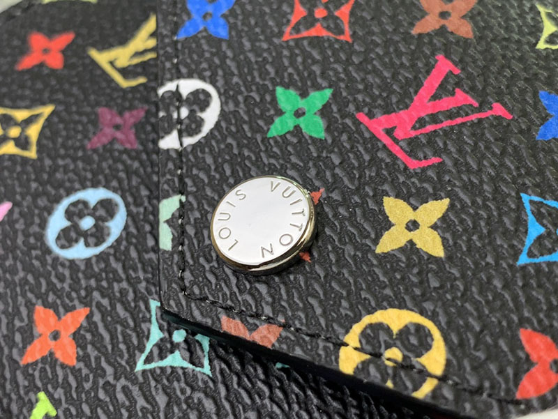 村上隆 ルイヴィトン LV × TM ポルトフォイユ・ヴィクトリーヌ マルチカラー M14163 モノグラム ルイヴィトン 村上隆 2025 財布 - 画像 (6)