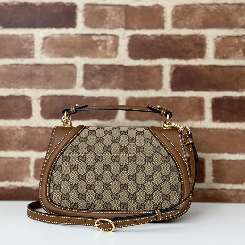 グッチ バッグ 人気 GUCCI ブロンディ スモール トップハンドルバッグ 815714 HAAKG 9755 ベージュ&ブラウン グッチブロンディ アウトレット - 画像 (8)