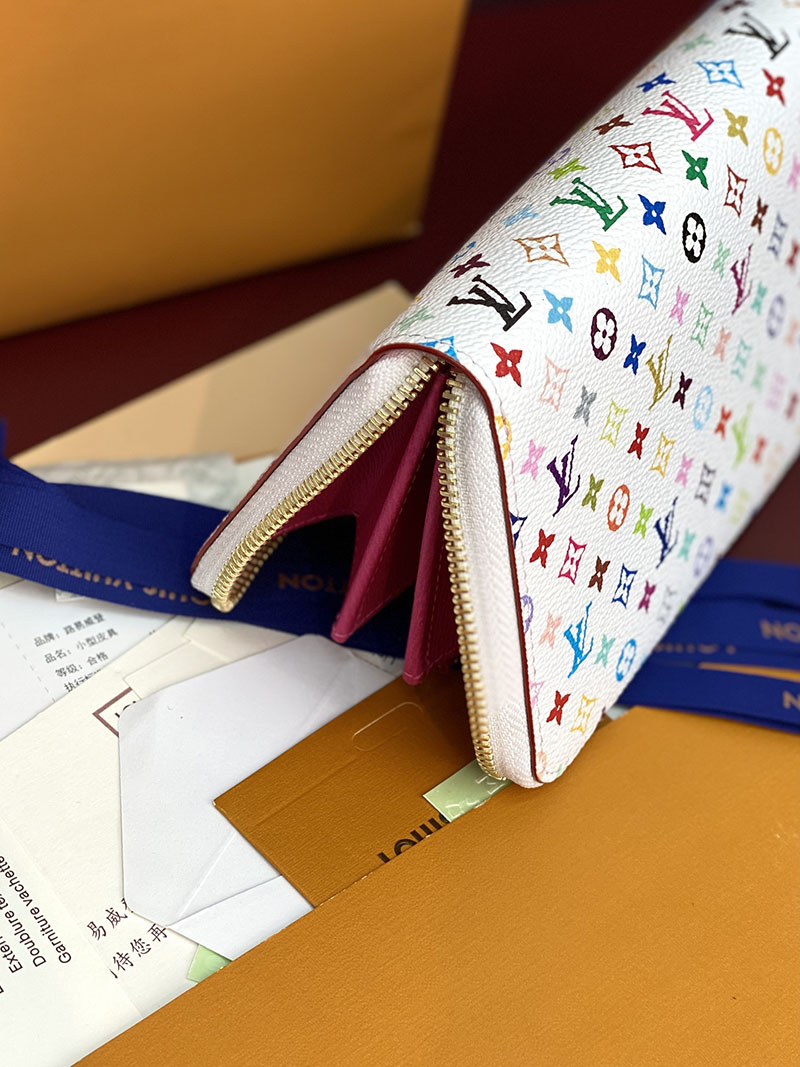 最高級ルイヴィトンスーパーコピー ルイヴィトン財布コピー LV × TM ジッピー・ウォレット M13922 ルイヴィトン 村上隆 取り扱い 店舗 - 画像 (4)
