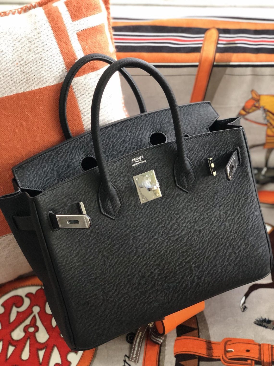 バーキン25　黒