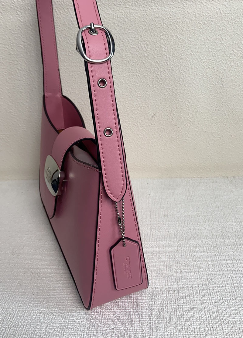 COACH CP004 LHSF1 エライザ ショルダー バッグ ソフト パープル 超N品 レディース コーチ バッグ 斜めがけ 人気 - 画像 (5)