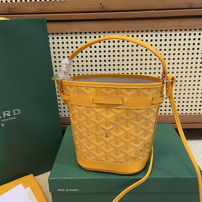 ゴヤールスーパーコピー プチ・フロ・ミニバッグ PEFLOTMINTY08CL08P イエロー 超N品 ゴヤール バッグ 定価 - 画像 (8)