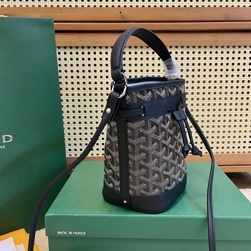 ゴヤールスーパーコピー プチ・フロ・ミニバッグ PEFLOTMINTY01CL01P ブラック 超N品 ゴヤール バッグ 定価 - 画像 (9)