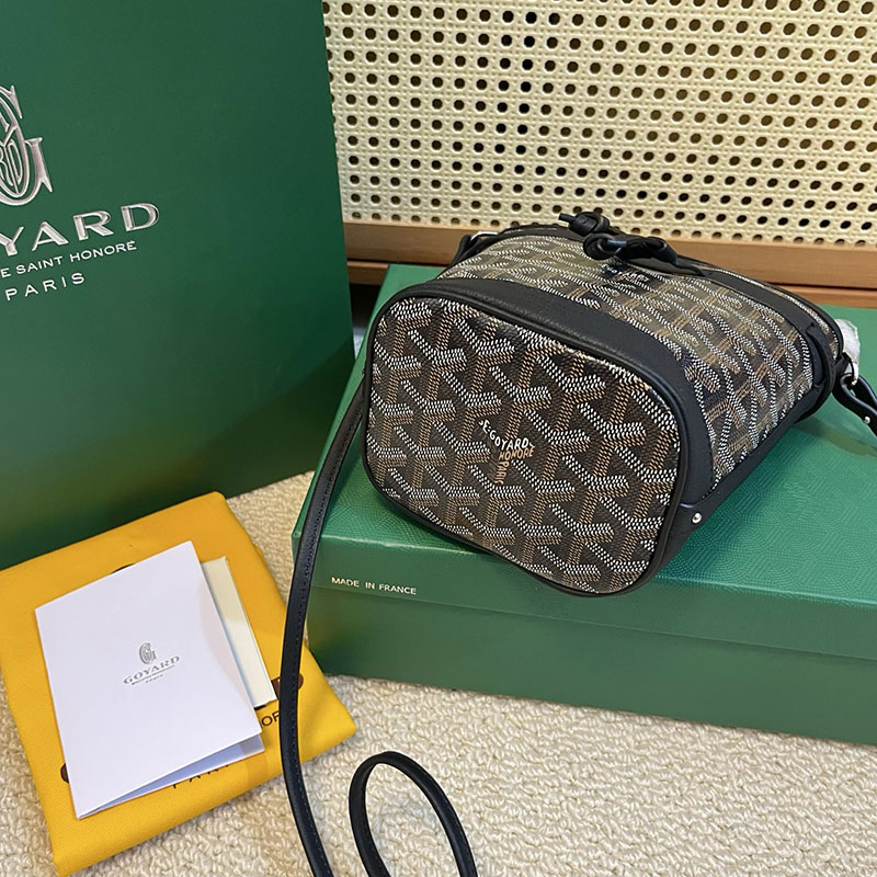 ゴヤールスーパーコピー プチ・フロ・ミニバッグ PEFLOTMINTY01CL01P ブラック 超N品 ゴヤール バッグ 定価 - 画像 (7)