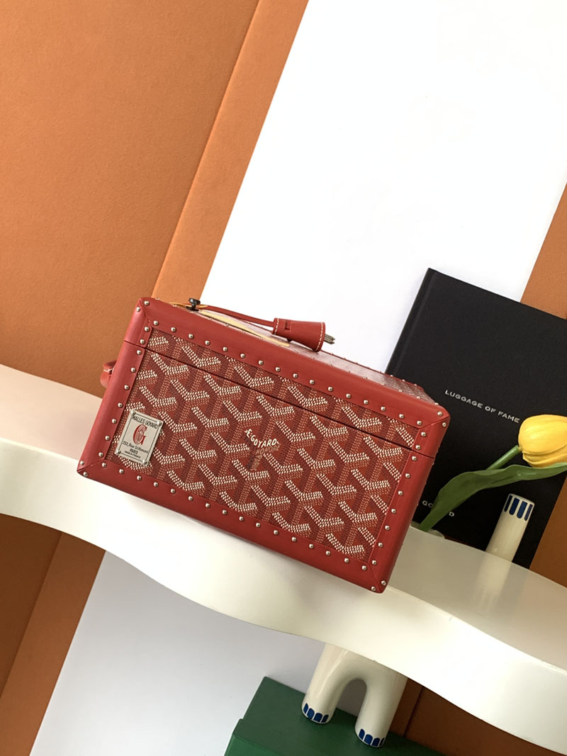 GOYARD ゴヤール ジュー・ウォッチトランク 8本用 JOUXMMT08TY02TY02P レッド 超N品 ゴヤール 時計ケース 定価 - 画像 (9)