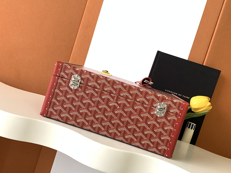 GOYARD ゴヤール ジュー・ウォッチトランク 8本用 JOUXMMT08TY02TY02P レッド 超N品 ゴヤール 時計ケース 定価 - 画像 (8)