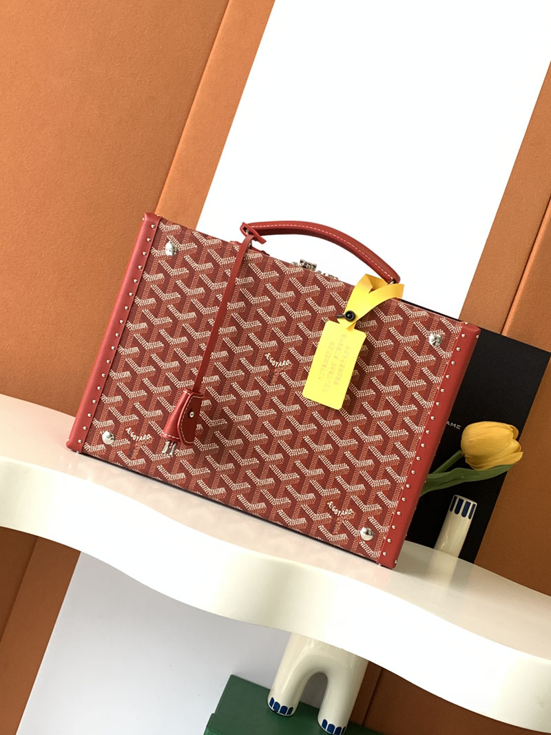 GOYARD ゴヤール ジュー・ウォッチトランク 8本用 JOUXMMT08TY02TY02P レッド 超N品 ゴヤール 時計ケース 定価 - 画像 (7)