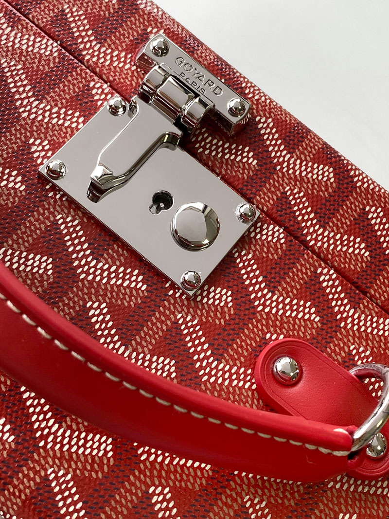 GOYARD ゴヤール ジュー・ウォッチトランク 8本用 JOUXMMT08TY02TY02P レッド 超N品 ゴヤール 時計ケース 定価 - 画像 (5)