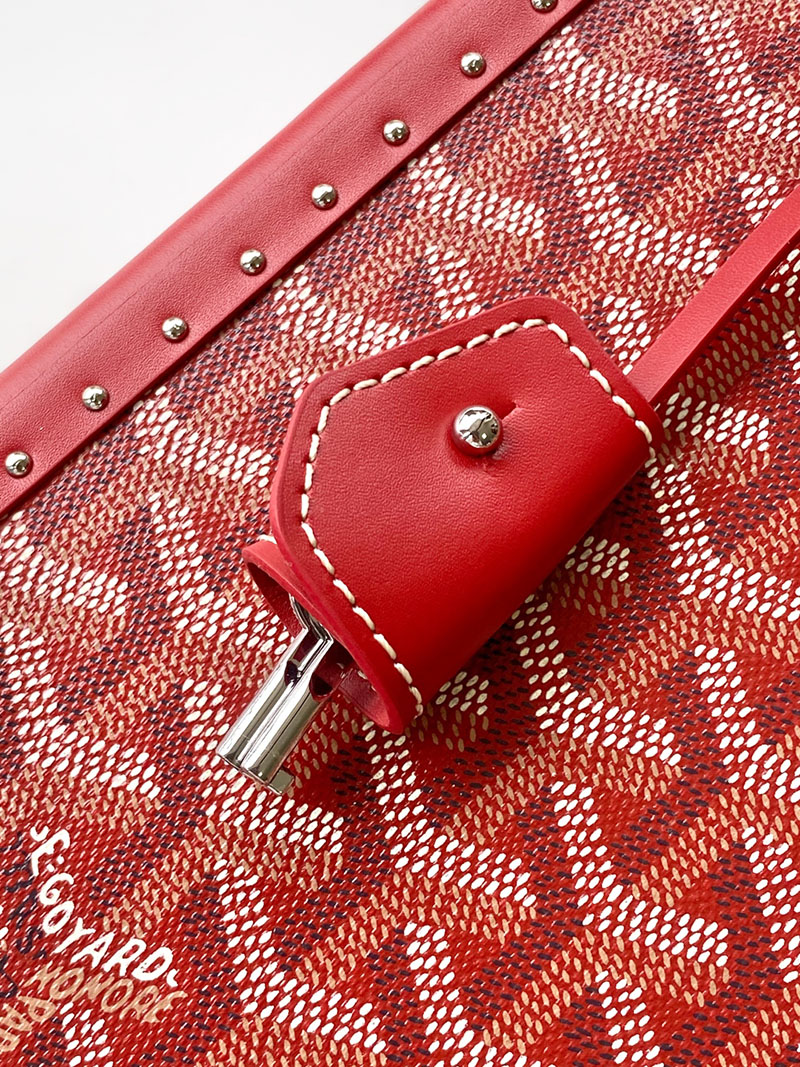 GOYARD ゴヤール ジュー・ウォッチトランク 8本用 JOUXMMT08TY02TY02P レッド 超N品 ゴヤール 時計ケース 定価 - 画像 (4)