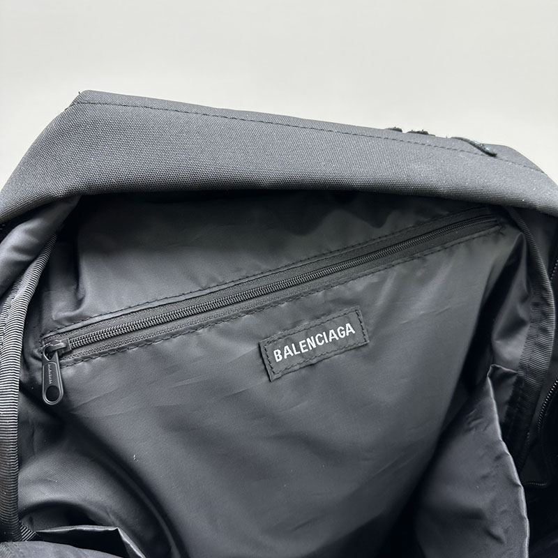 バレンシアガ アウトレット BALENCIAGA リュック バックパック 6563262JMXX1000 ブラック ポリアミド バレンシアガリュックコーデ - 画像 (3)
