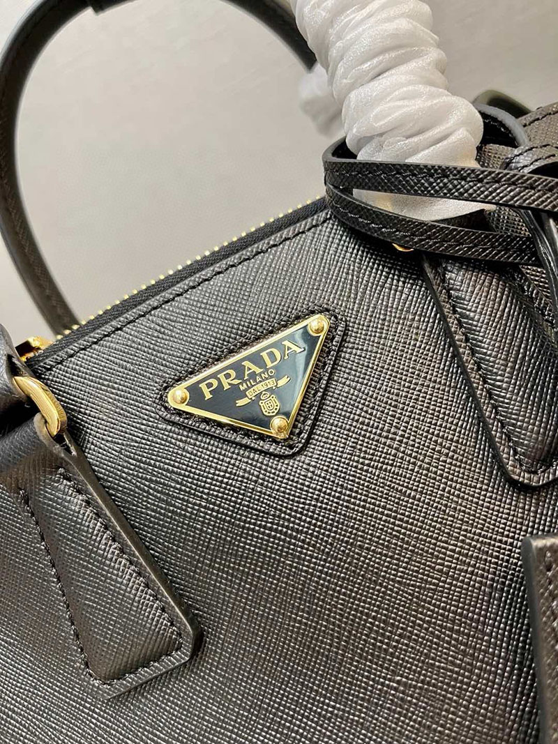 プラダ アウトレット PRADA ガレリア サフィアーノレザー ミニバッグ 1BA906_NZV_F0002_V_EOM ブラック H品 プラダ ミニバッグ アウトレット - 画像 (6)