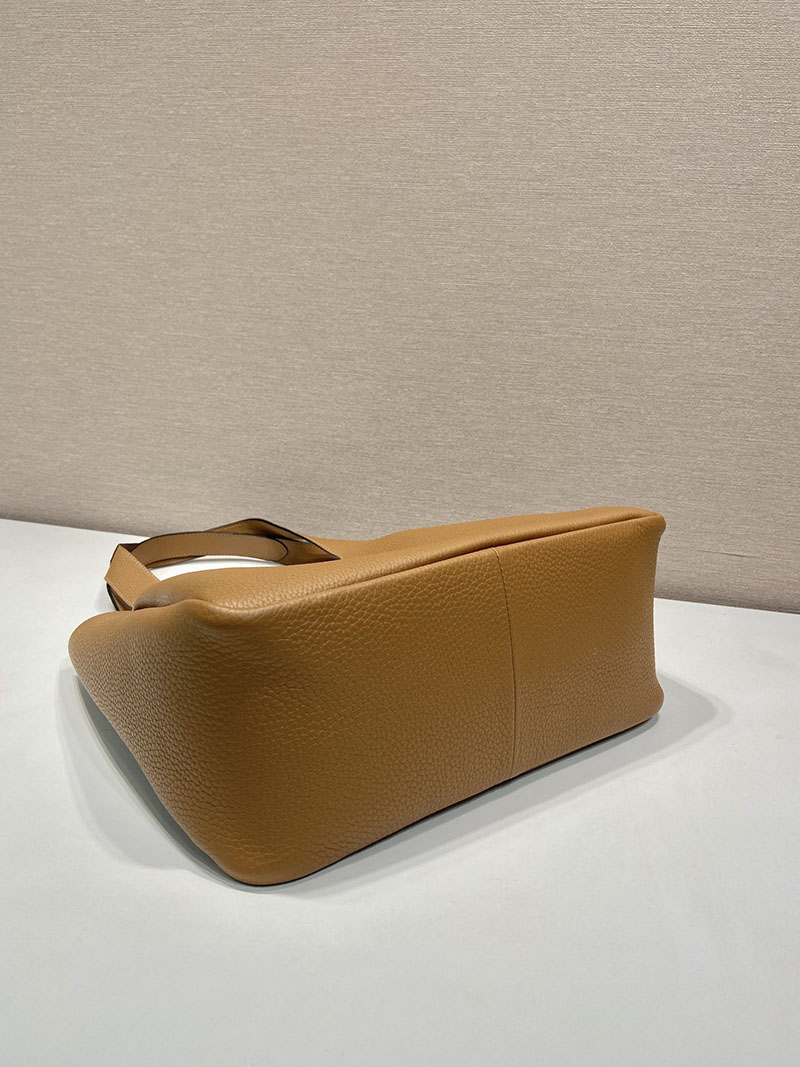 プラダ アウトレット PRADA ミディアム レザー トートバッグ 1BG338_2DKV_F03V8_V_ONM キャメル H品 プラダ トートバッグ レザー - 画像 (4)