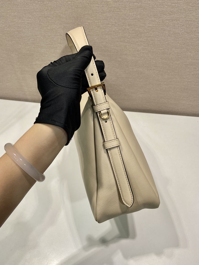 プラダ アウトレット PRADA エメ ラージ ソフトグレインレザー ショルダーバッグ 1BG512_2CYS_F03BH_V_OOO トラバーチン H品 プラダ チェーンバッグ 人気 - 画像 (6)