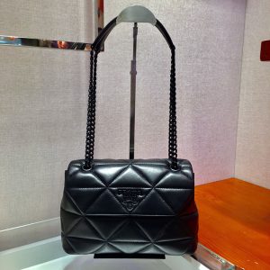 プラダ ミニショルダー 黒 レディース