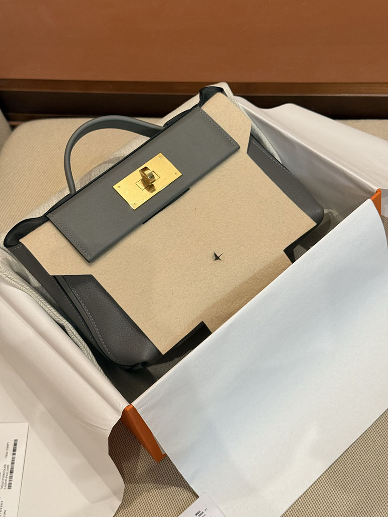 エルメスコピー ヴァンキャトルミニ 定価 HERMES ミニ ヴァンキャトル グリメイヤー エバーカラー/スイフト ゴールド金具 2524121 - 画像 (14)