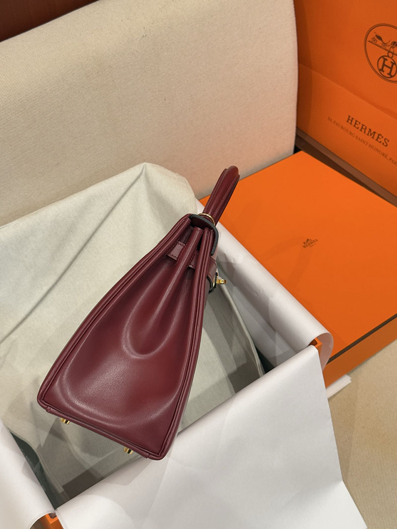 エルメスコピー ケリー32 定価 HERMES ケリー32/内縫 ルージュアッシュ スイフト ゴールド金具 2524180 - 画像 (8)