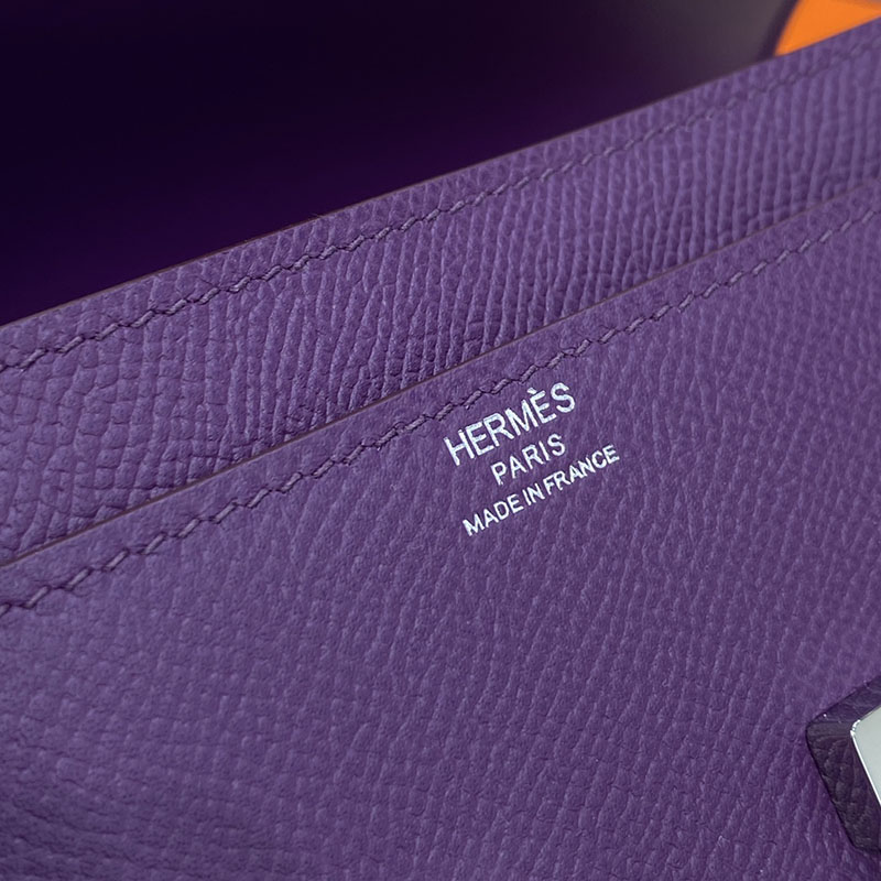 エルメス コンスタンス ロング 定価 HERMES コンスタンスロング トゥーゴー アネモネ ヴォーエプソン シルバー金具 2524235 - 画像 (5)