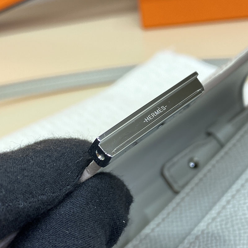 エルメス コンスタンス ロング 定価 HERMES コンスタンスロング トゥーゴー パールグレー ヴォーエプソン シルバー金具 2524237 - 画像 (3)