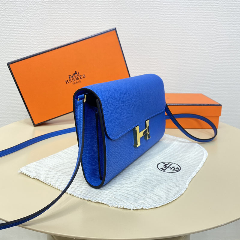 エルメス コンスタンス トゥー ゴー 定価 HERMES コンスタンスロング トゥーゴー ブルーイドラ ヴォーエプソン ゴールド金具 2524239 - 画像 (7)