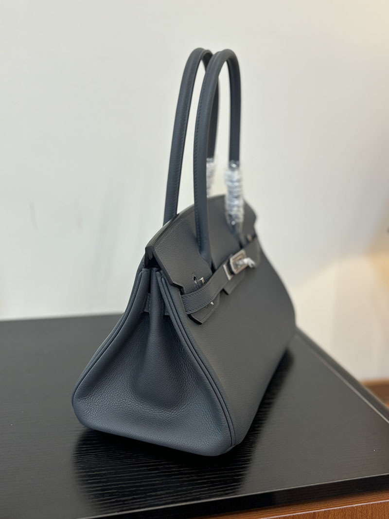 エルメス ショルダーバーキン29 定価 HERMES ショルダーバーキン29 黒 ブラック エバーカラー シルバー金具 2524313 - 画像 (7)