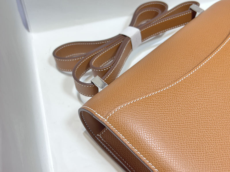 エルメススーパーコピー コンスタンス24 定価 HERMES コンスタンス1 24MM ゴールド ヴォーエプソン シルバー金具 2524480 - 画像 (5)