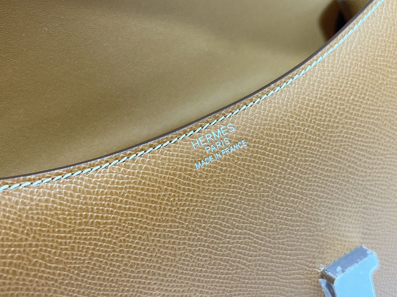エルメススーパーコピー コンスタンス24 定価 HERMES コンスタンス1 24MM ゴールド ヴォーエプソン シルバー金具 2524480 - 画像 (3)